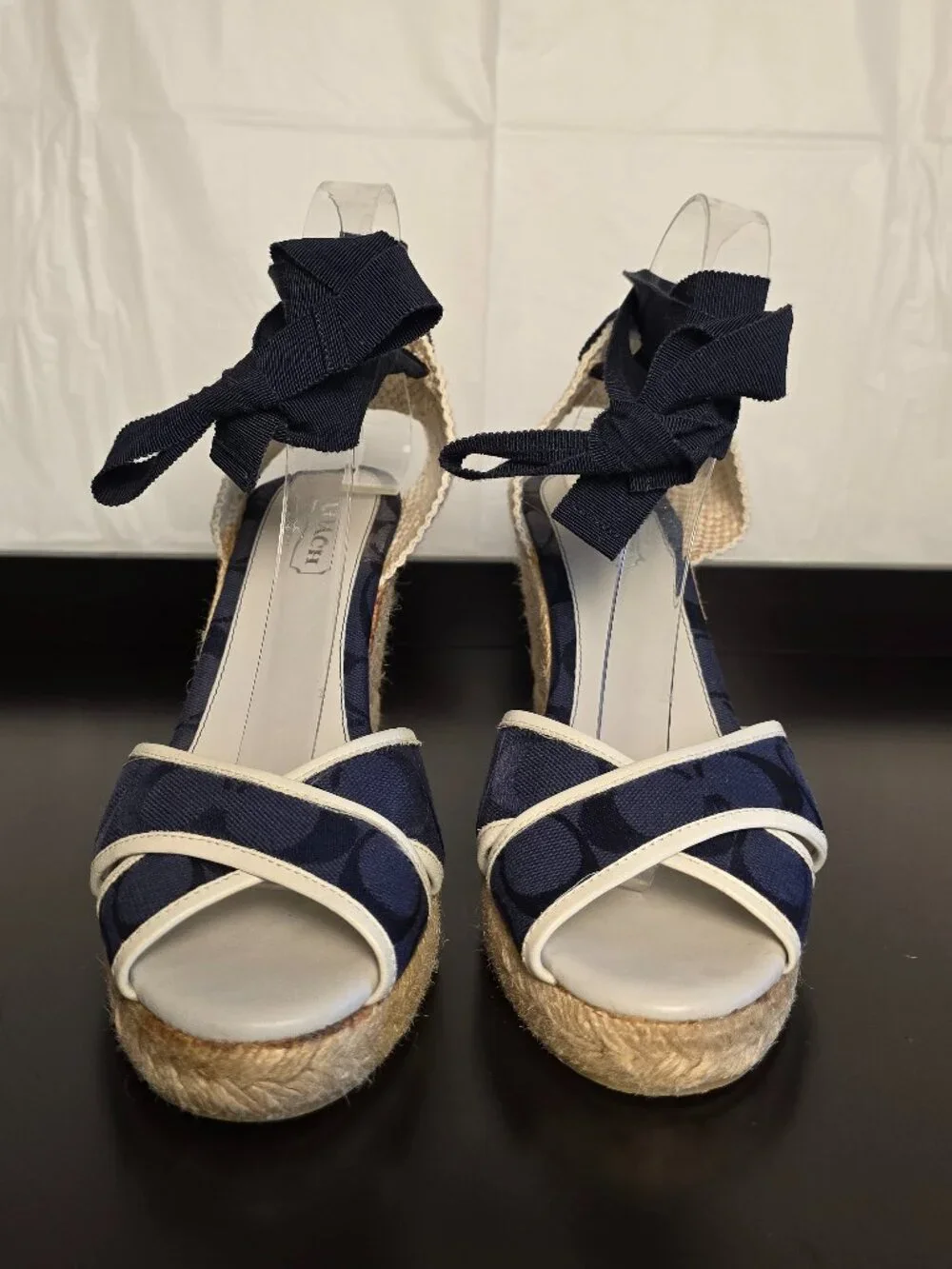 Coach size navy